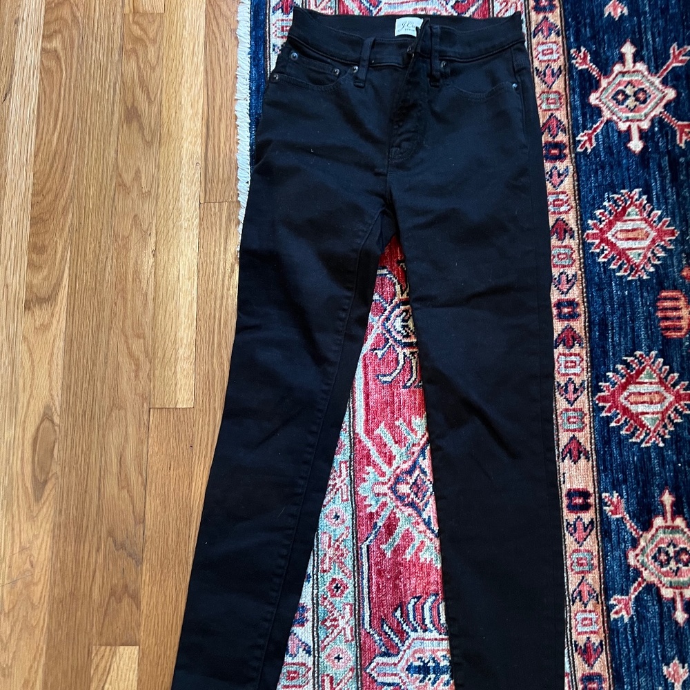Black Jcrew Skinny Jeans